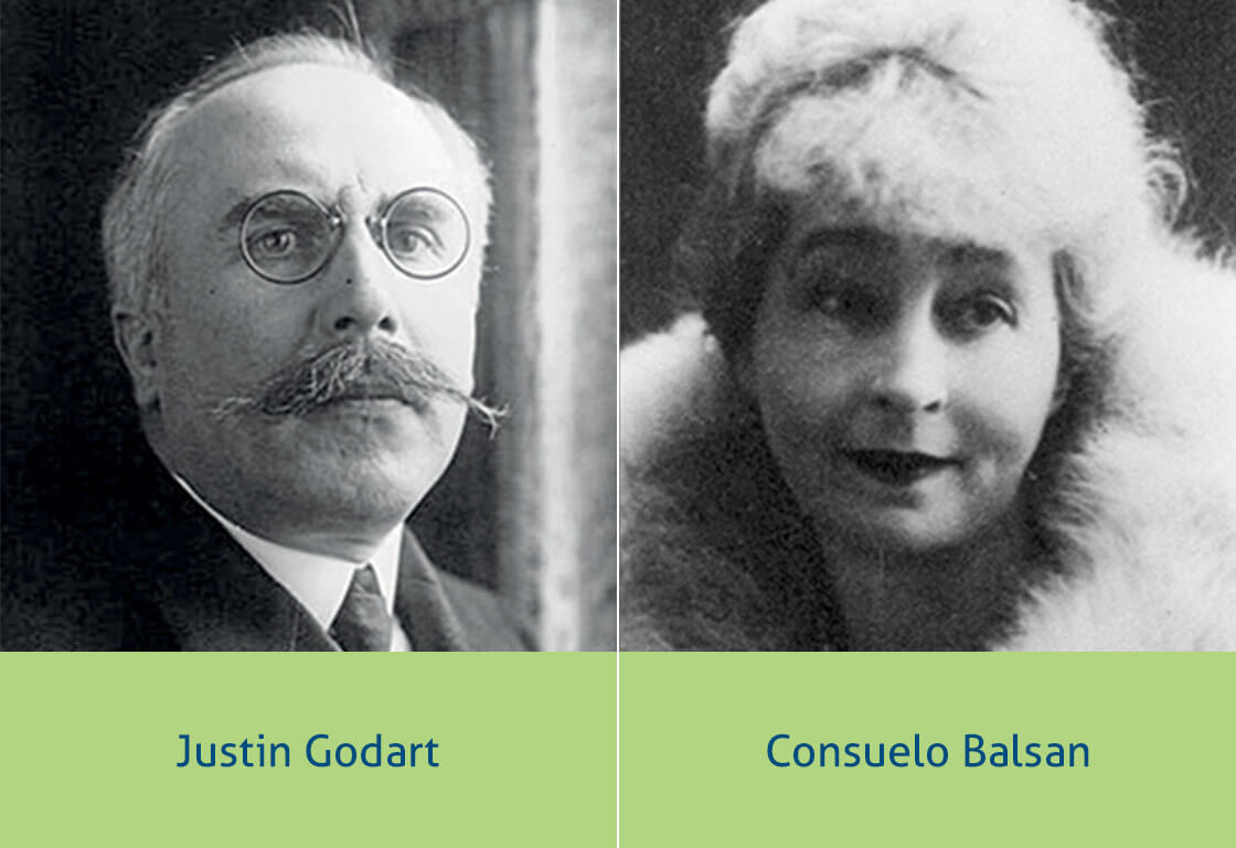 Justin Godart Consuelo Balsan et Consuelo Balsan